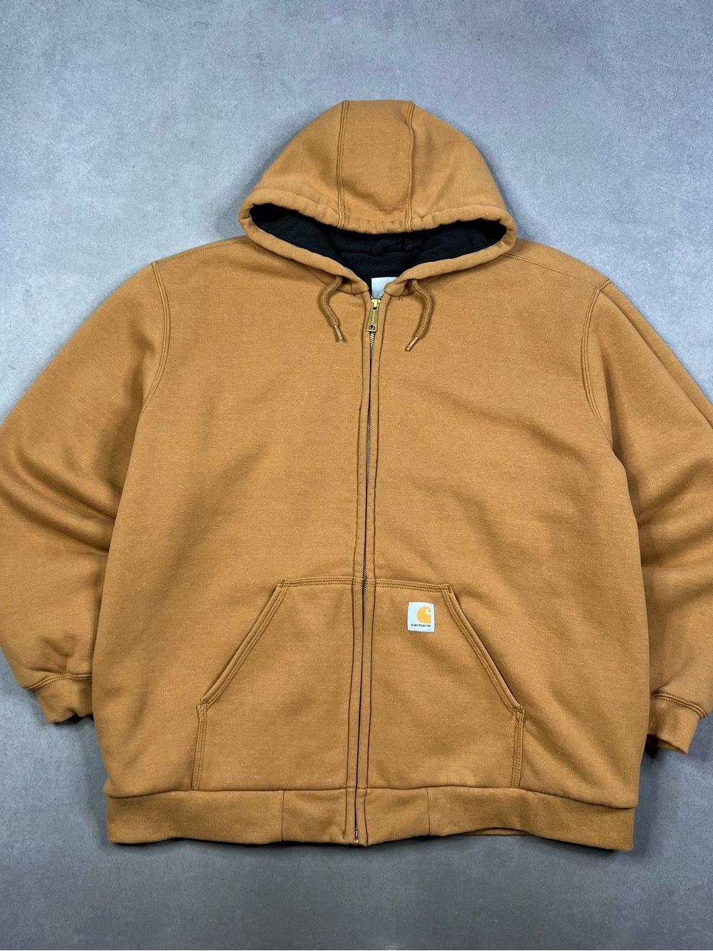 Carhartt Tan Zip Up Jacket